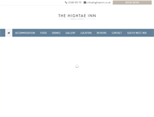 Tablet Screenshot of hightaeinn.co.uk